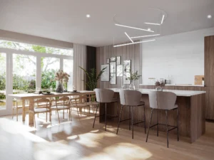 3d huis inrichten voor een ontwikkelaar in Amsterdam