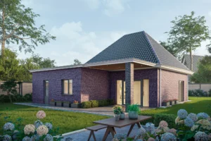3d renders van een villa in Emmen