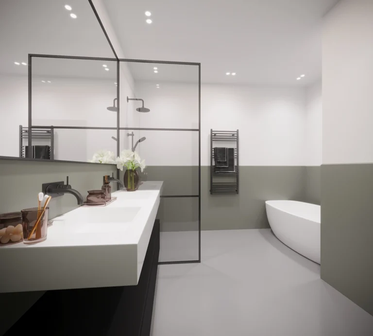 3D visualisaties badkamer in Amersfoort
