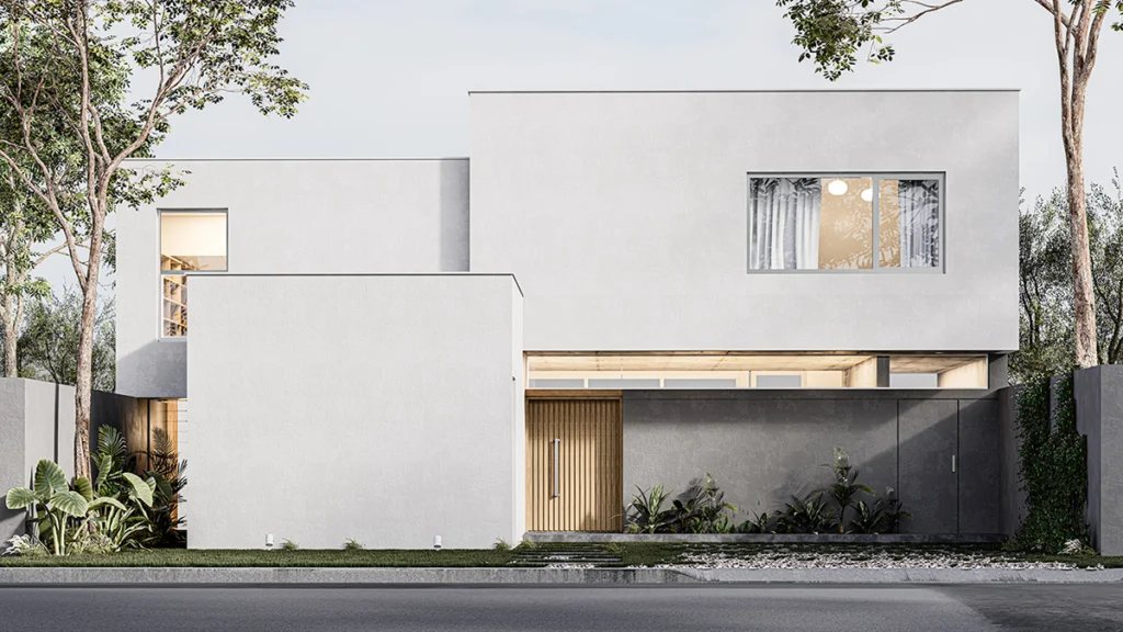 Artist impression woning in buitenland