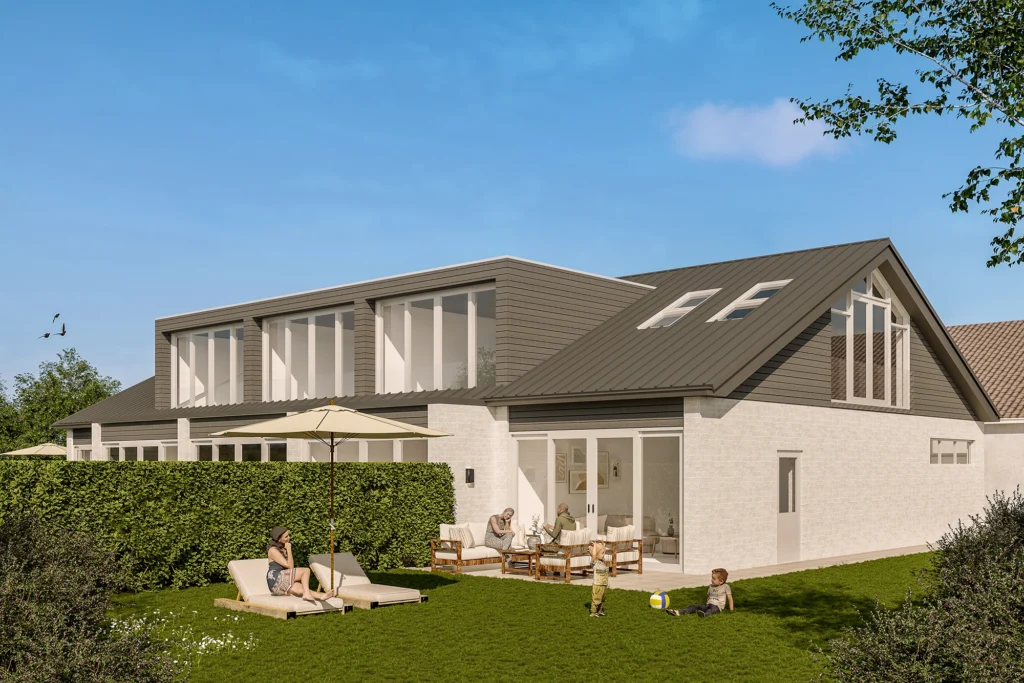 Architectuur visualisaties voor vakantiewoningen in Zeeland